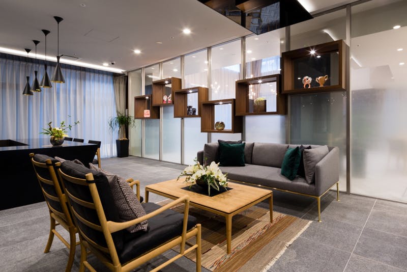 チャームプレミア代々木初台 カフェコーナー