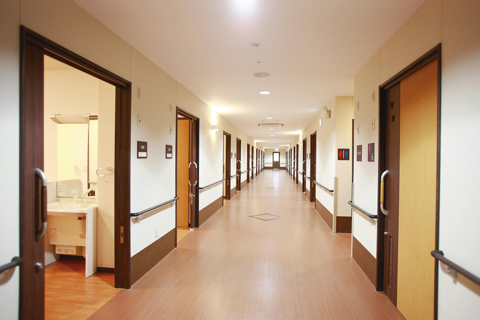 ソラスト大宮見沼 廊下
