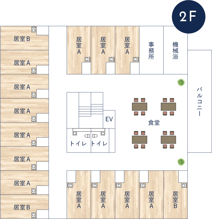 ユニットガーデン羽曳野 間取図