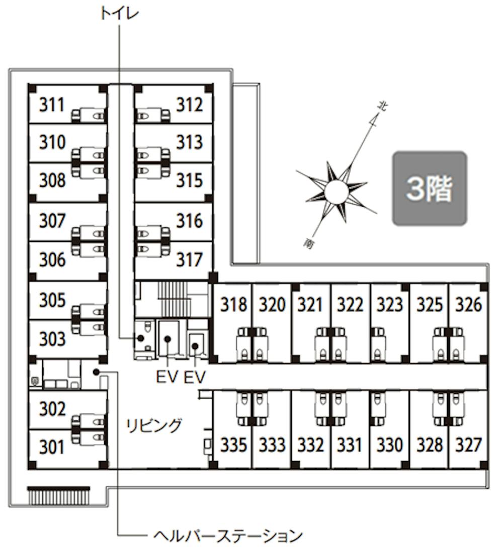 イリーゼ橋本中央 間取図
