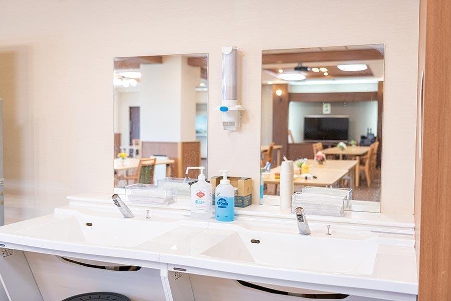 イリーゼさぎぬま 食堂洗面