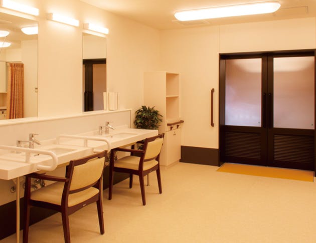 リアンレーヴ新小平 脱衣所