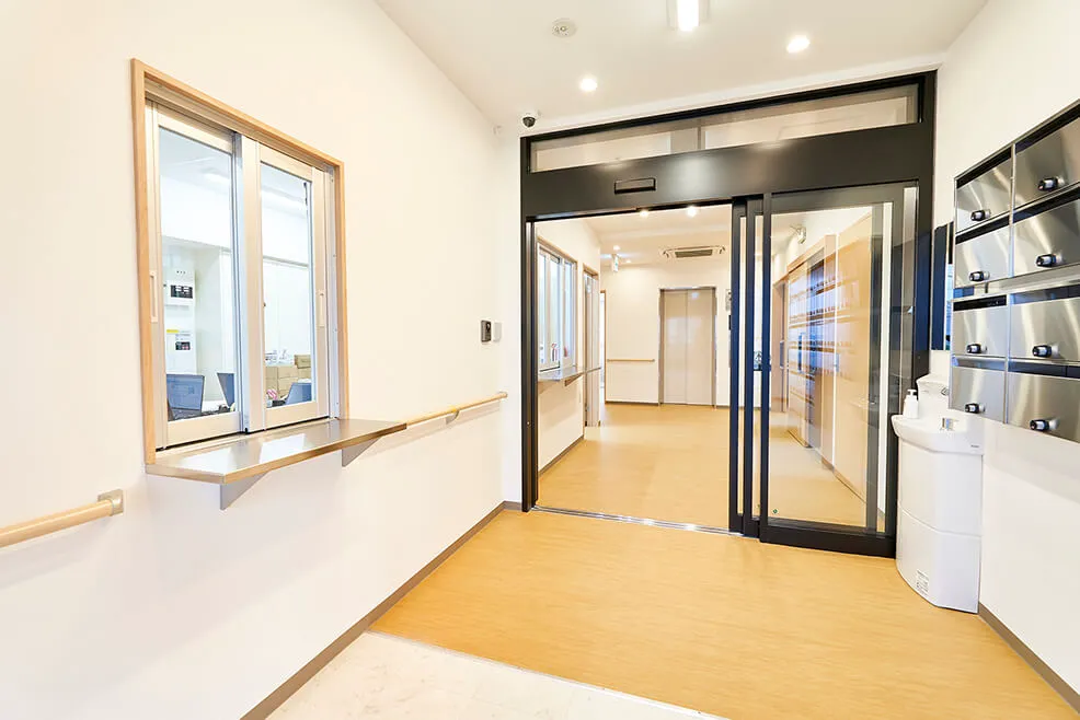 やさしえ南古谷 玄関