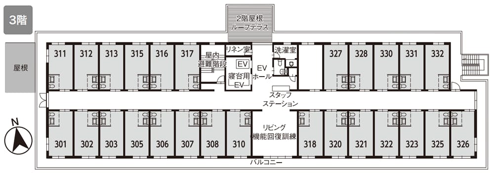 イリーゼ流山はついし 間取図