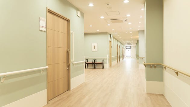 リアンレーヴ府中 廊下