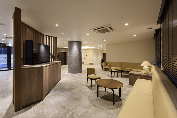 えがおで寺塚2番館 ロビー