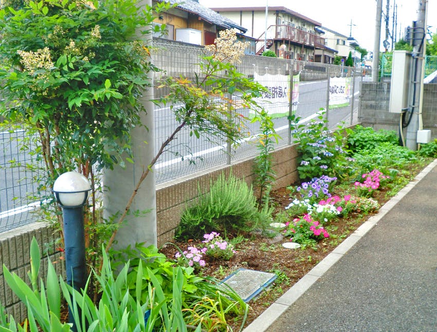愛の家グループホームさいたま土呂 花壇