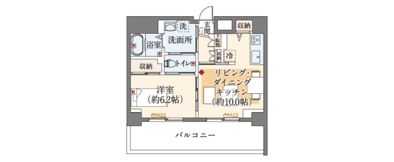 マストクレリアン鎌倉 間取図