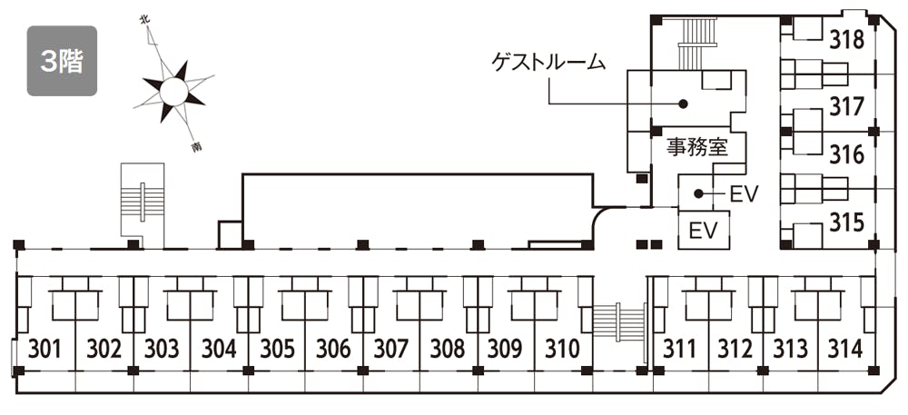 イリーゼ高島城 間取図