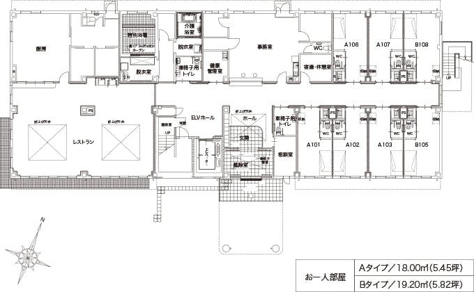 アルファリビング福岡七隈 間取図
