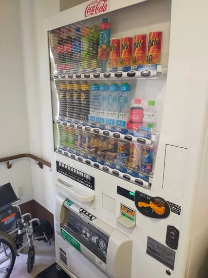 ココファン市川中山 自動販売機