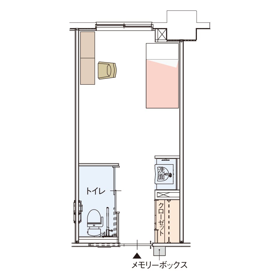 グッドタイムリビング調布 間取図