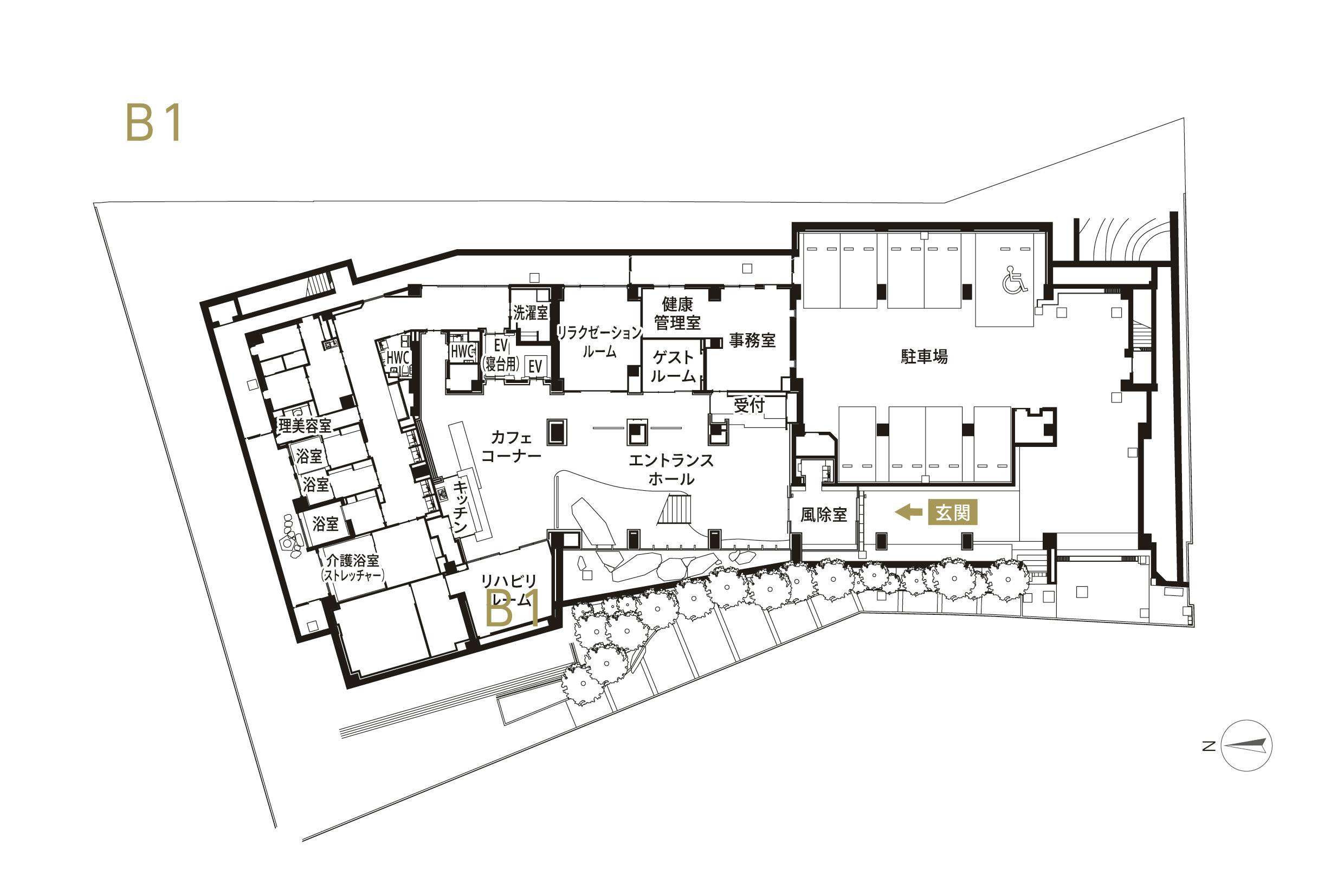 チャームプレミアグラン御殿山弐番館 間取図