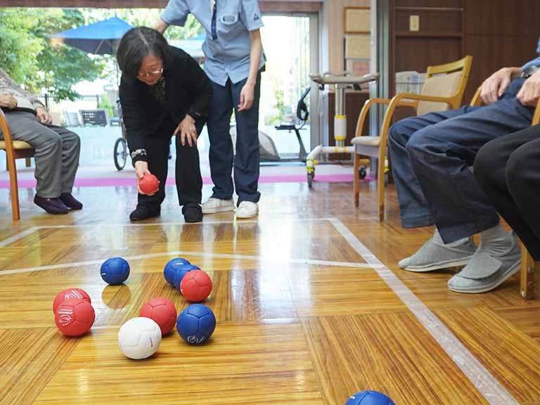 アライブ世田谷中町 ボッチャ大会