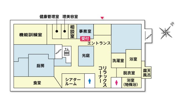 ツクイ・サンシャイン町田西館 間取図