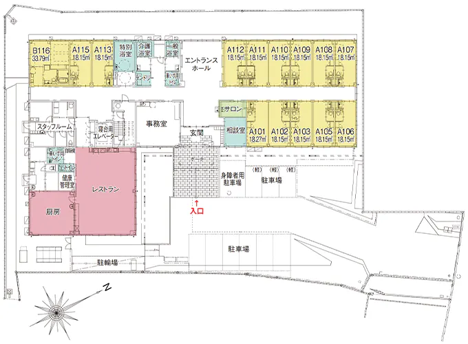 アルファリビング宝塚御殿山 間取図