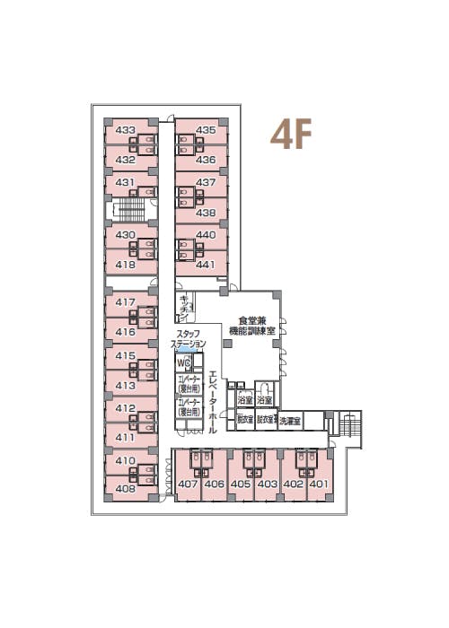 チャームスイート新宿戸山 間取図