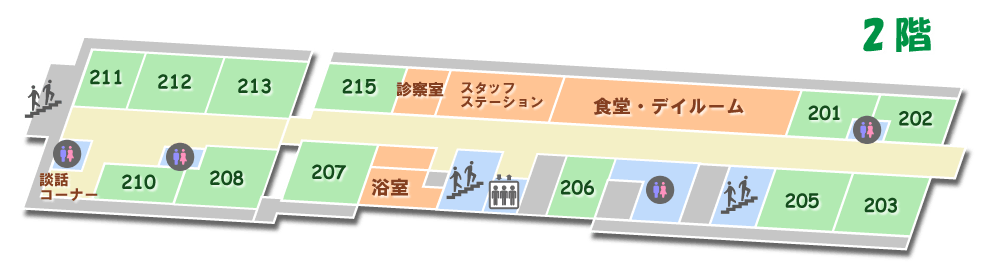 介護老人保健施設薫楓苑 間取図