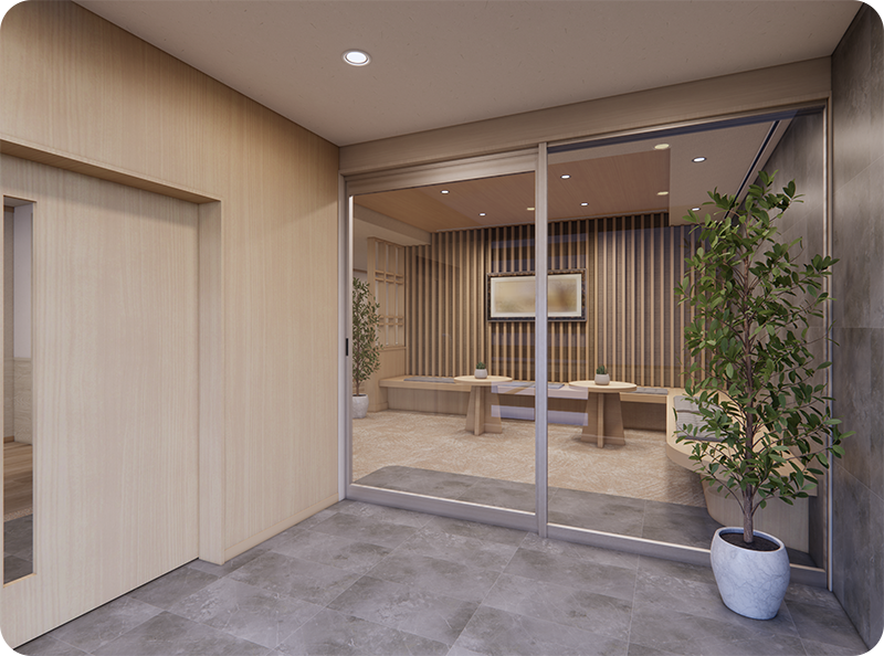 円樹いたばし四葉 エントランス