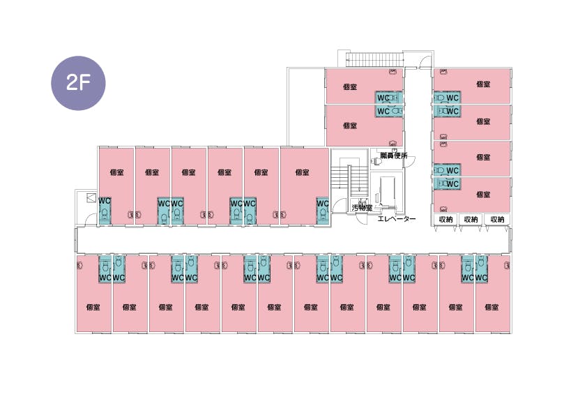 音の泉シャルール 間取図