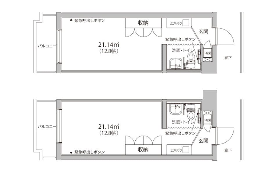 ドレミハウス世田谷 間取図