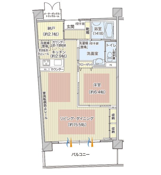 ザ・レジデンス神戸舞子 間取図