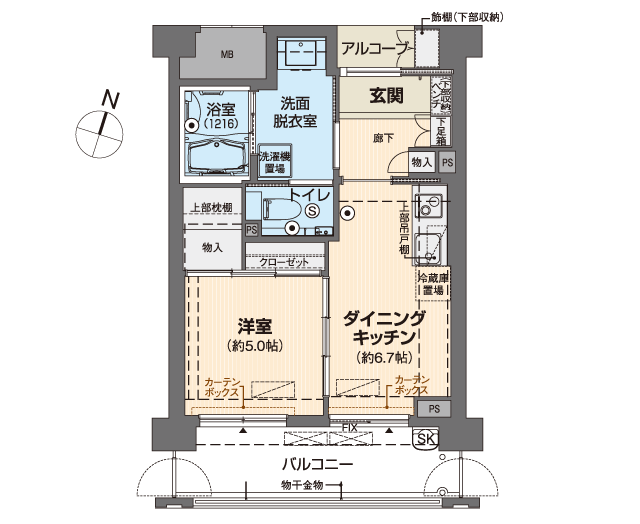 ベルパージュ奈良あやめ池シニアレジデンス 間取図