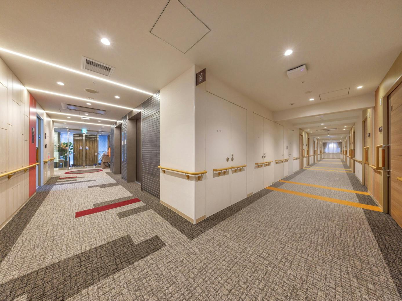 プレザングラン洗足 廊下