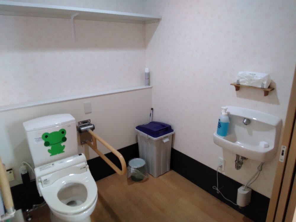 ハートリンク岡山北 共用トイレ