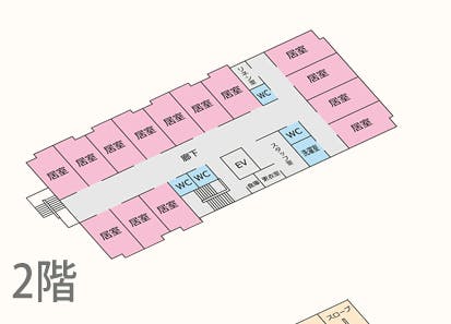 陽明ドクターズケア医大前 間取図