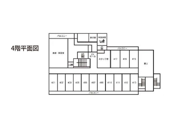 グランシア美女木 間取図
