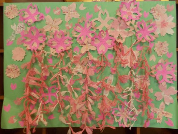 イリーゼ中浦和 枝垂れ桜作成