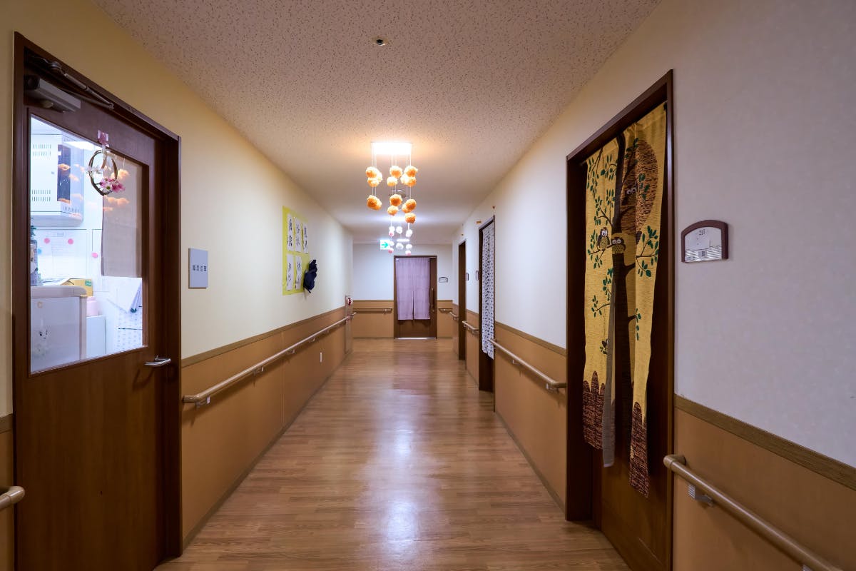 ソレイユねやがわ 廊下