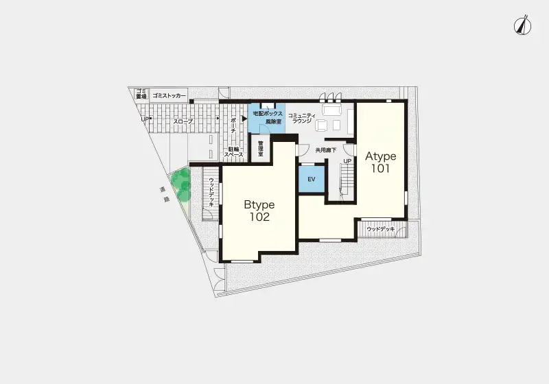 ヘーベルVillage大井5丁目 間取図