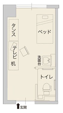 チャームスイート宝塚売布 間取図