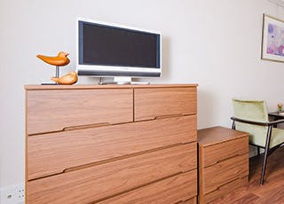 サンカルナ博多の森ケアステージ テレビ台兼収納棚
