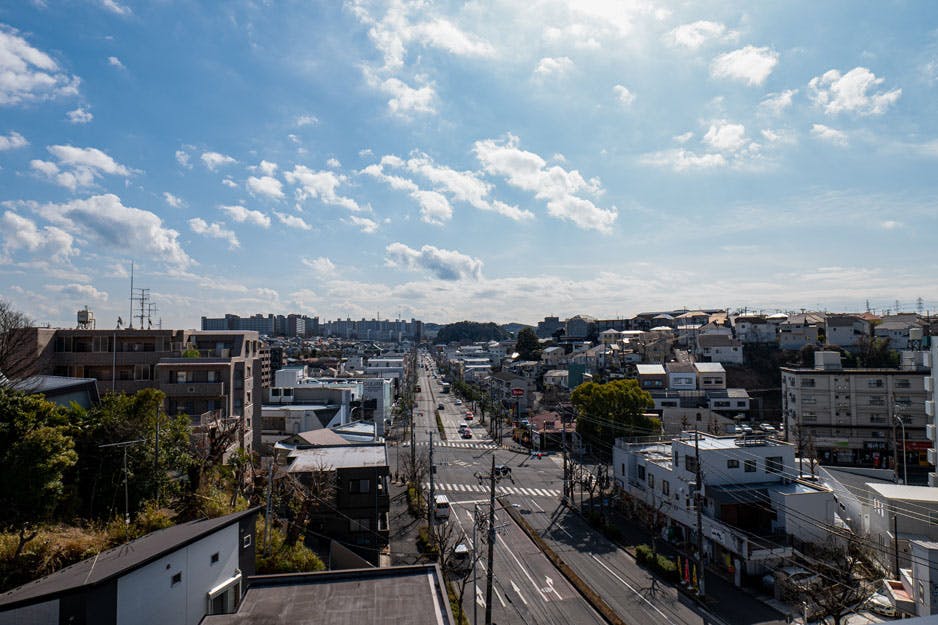 リアンレーヴ港南台 景観