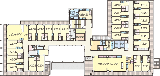 アライブ世田谷下馬 間取図