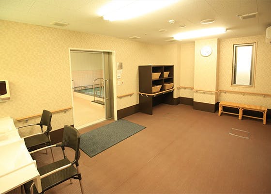 ココファン高坂 脱衣所