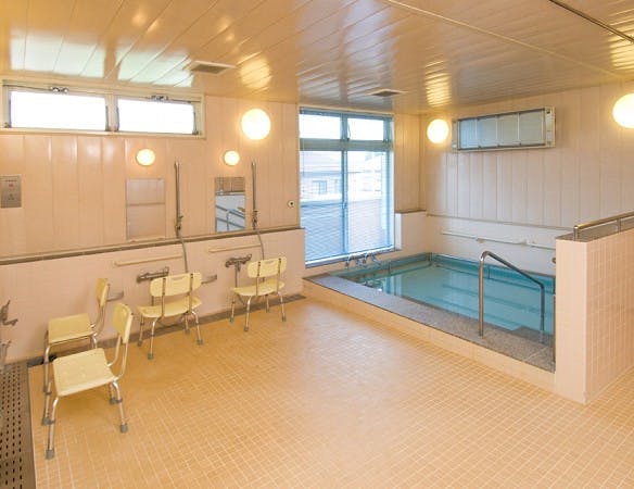 応援家族 庄和館 大浴場