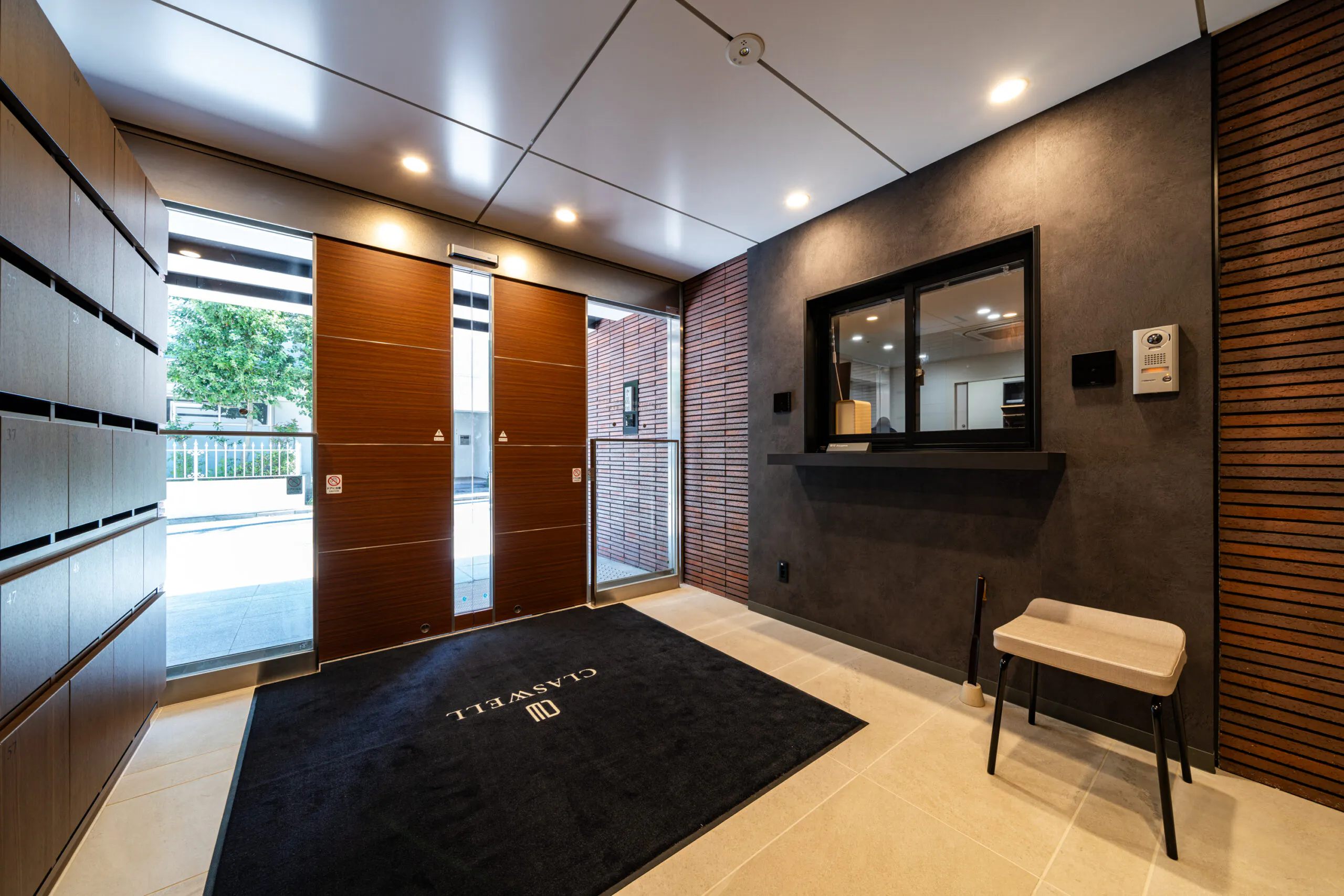 CLASWELL白金台 エントランス