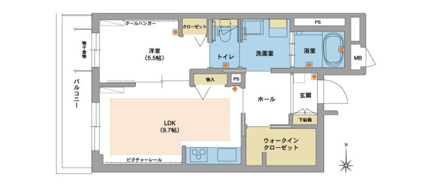 グランドマスト名古屋荒子 間取図