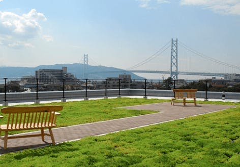 フォレスト垂水 壱番館 屋上庭園（南棟）