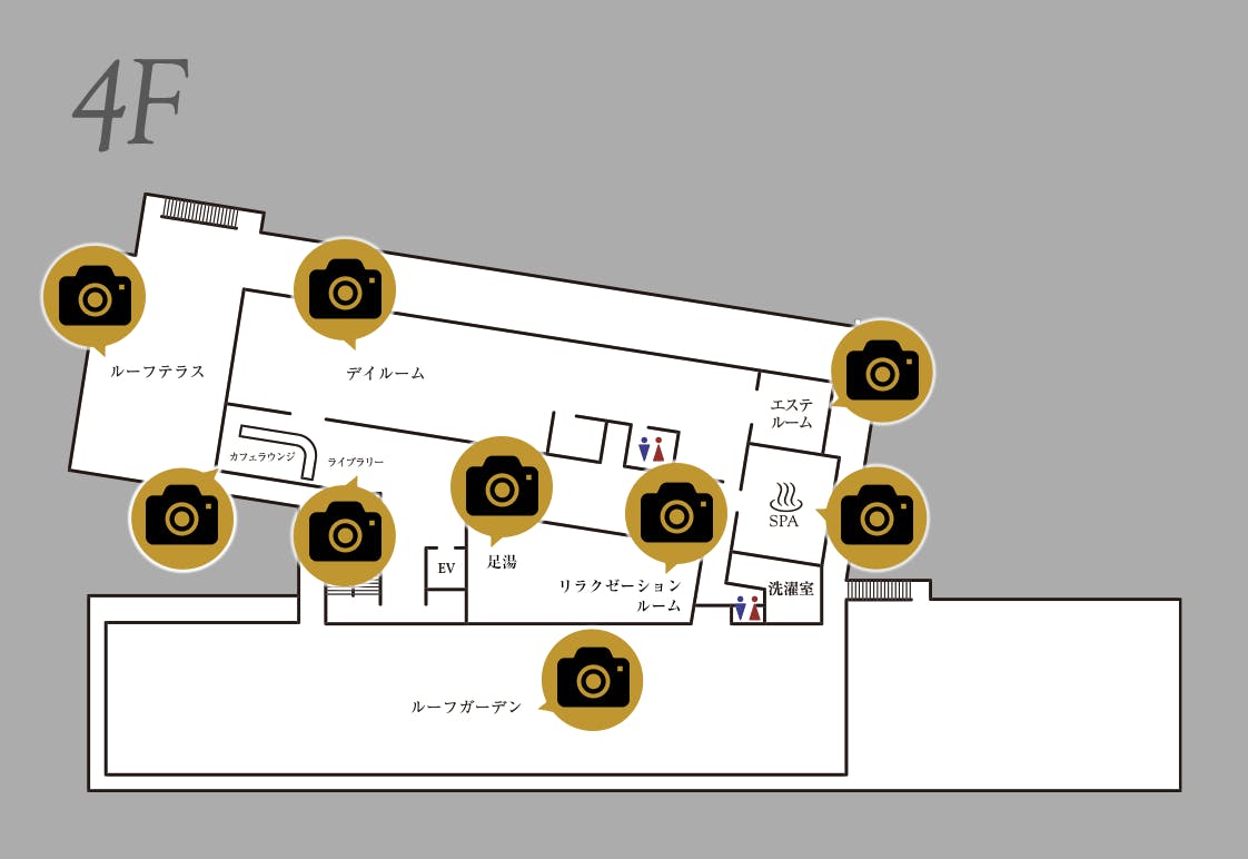 グループホームLes芦屋 間取図