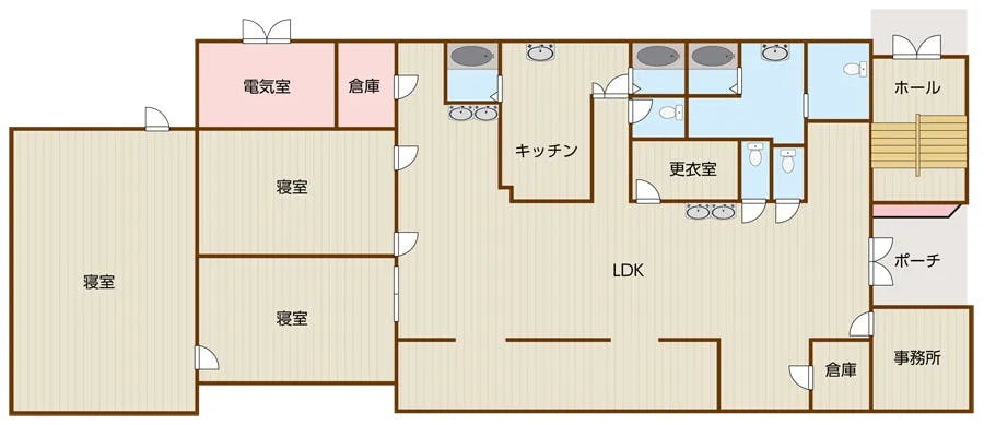 かぜのおと高塚新田 間取図
