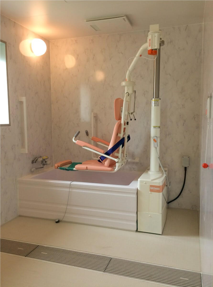 アイケアおおるり西美薗 機械浴室