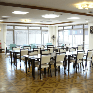 有料老人ホーム 豊友 サロン(食堂)