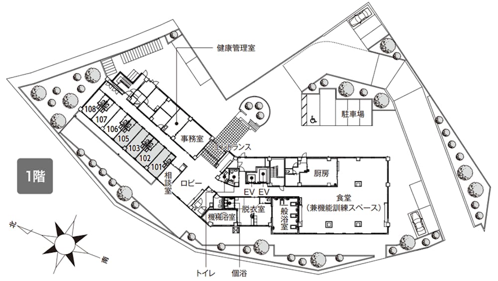 イリーゼ三鷹深大寺 間取図