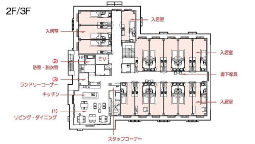 リブインさくら 間取図