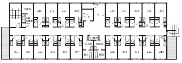 ちよの里 間取図
